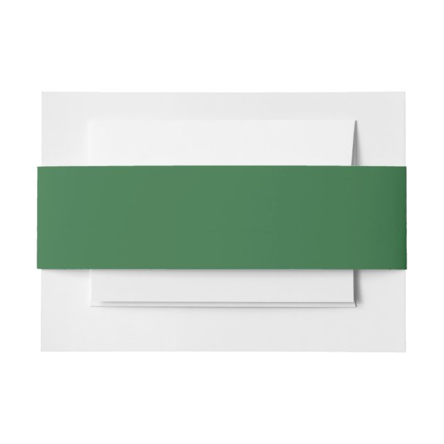 Bandeau De Faire-part Green Retro (Devant Example)