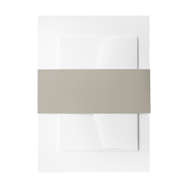 Bandeau De Faire-part Gris-beige (Devant example)