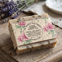 Groupe de savon vintage Shabby Chic