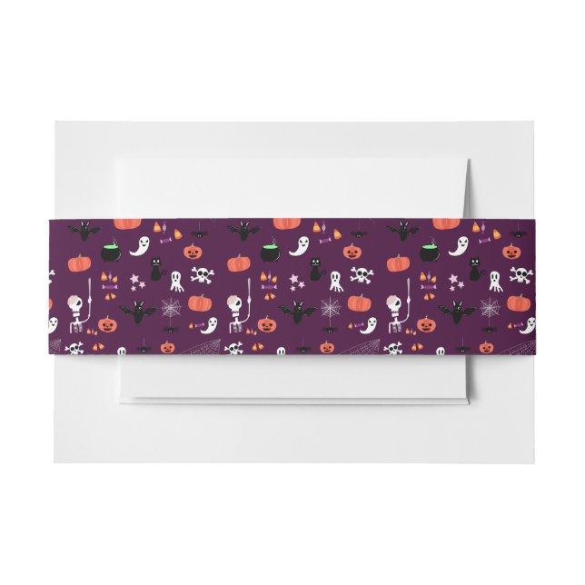 Bandeau De Faire-part Halloween (Devant Example)