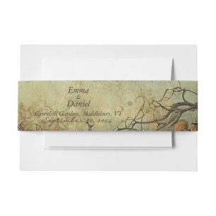 Bandeau De Faire-part Hobbiton Haven Invitation Belly Band