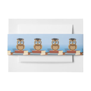 Bandeau De Faire-part Illustration de hibou