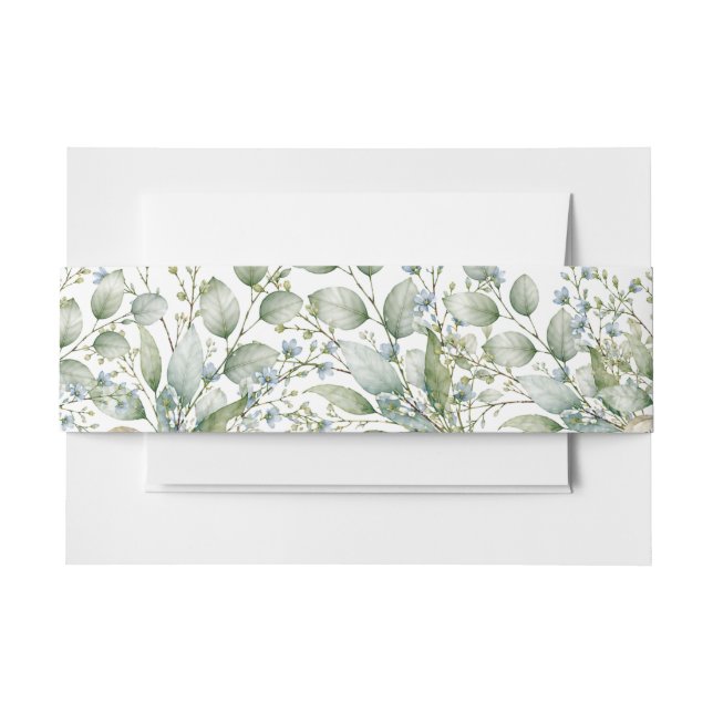 Bandeau De Faire-part Impression botanique  (Devant Example)