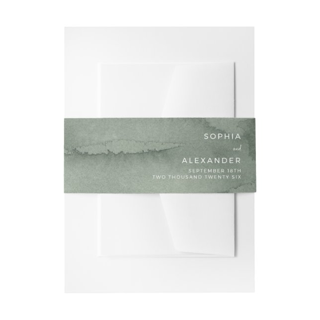 Bandeau De Faire-part Invitation Bande Ventrale (Devant example)