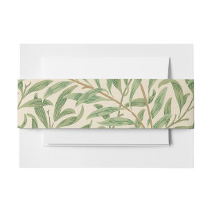 Bandeau De Faire-part Jardin aux branches de saule de William Morris Fle