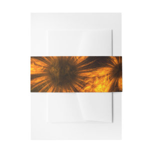 Bandeau De Faire-part Jardin mystique Art Abstrait