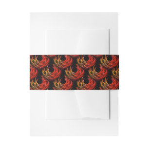 Bandeau De Faire-part Joli motif d'art abstrait bohème élégant moderne #