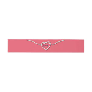 Bandeau De Faire-part Jouer le Knot Coral Belly Band