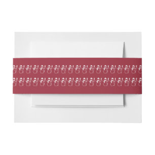 Bandeau De Faire-part Jouets de Père Noël de bonbons à bas de Noël de