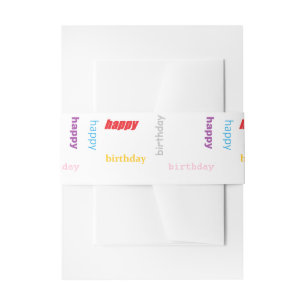 Bandeau De Faire-part Joyeux anniversaire