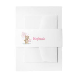 Bandeau De Faire-part Joyeux Anniversaire Ourson