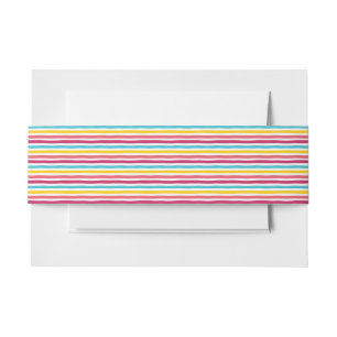 Bandeau De Faire-part Joyeux Bande de bonbons colorée