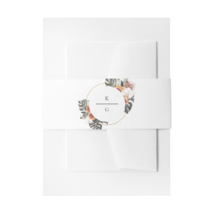 Bandeau De Faire-part KINSLEY Boho Terracotta Floral Mariage