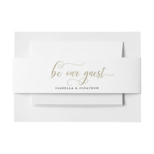 Bandeau De Faire-part La beauté et la bête inspirée