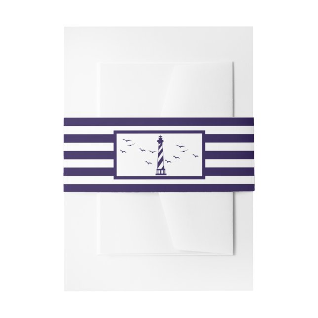 Bandeau De Faire-part La collection de Mariages du phare nautique (Devant example)