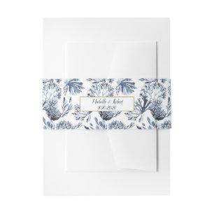 Bandeau De Faire-part Le récif bleu   Mariage nautique