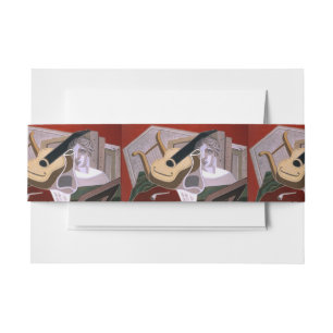 Bandeau De Faire-part Le tableau du musicien par Juan Gris