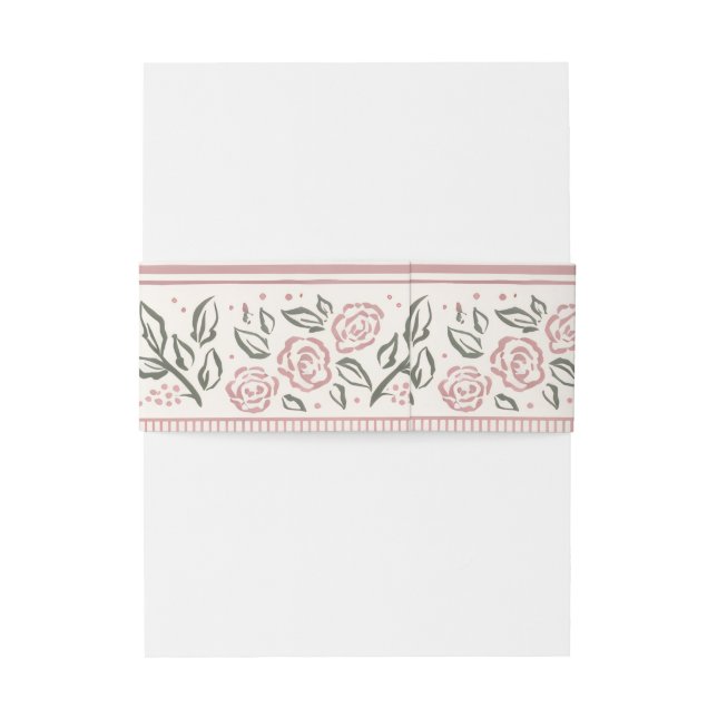 Bandeau De Faire-part L'éternité commence aujourd'hui (Dos Example)