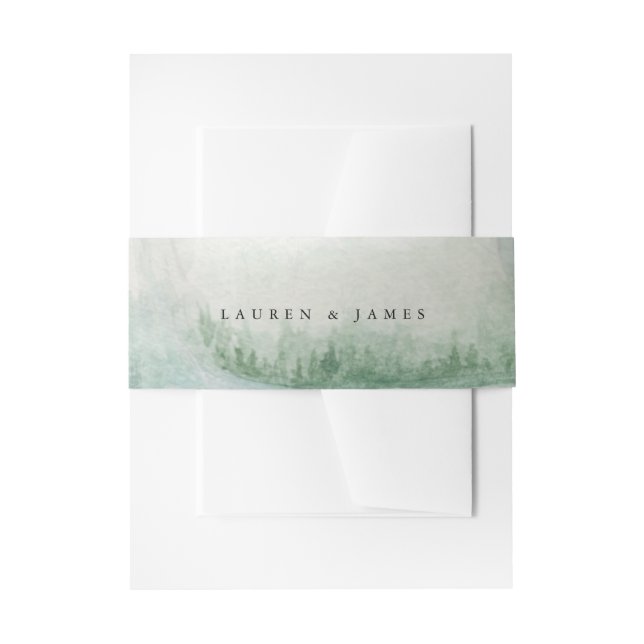 Bandeau De Faire-part L'histoire de nous envelopper (Devant example)