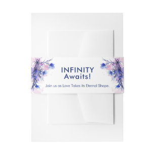 Bandeau De Faire-part 💍L'infini vous attend ! Rêverie de bleuet