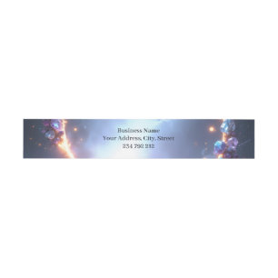 Bandeau De Faire-part Liora – Cœur de cristal venu des étoiles