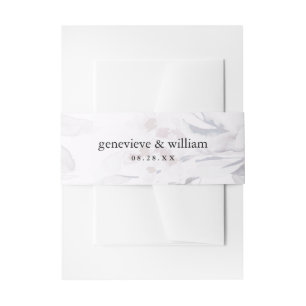 Bandeau De Faire-part Mariage botanique Soft Pastel