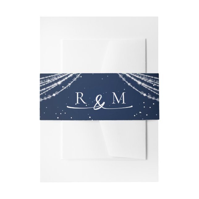 Bandeau De Faire-part Mariage céleste (Devant example)