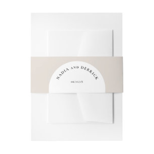 BANDEAU DE FAIRE-PART MARIAGE CERCLE CHIC