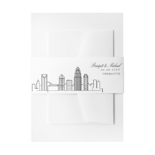 Bandeau De Faire-part Mariage Charlotte Skyline