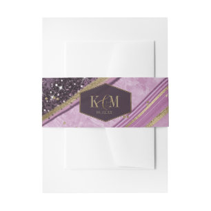 Bandeau De Faire-part Mariage d'âge Abstrait ID827