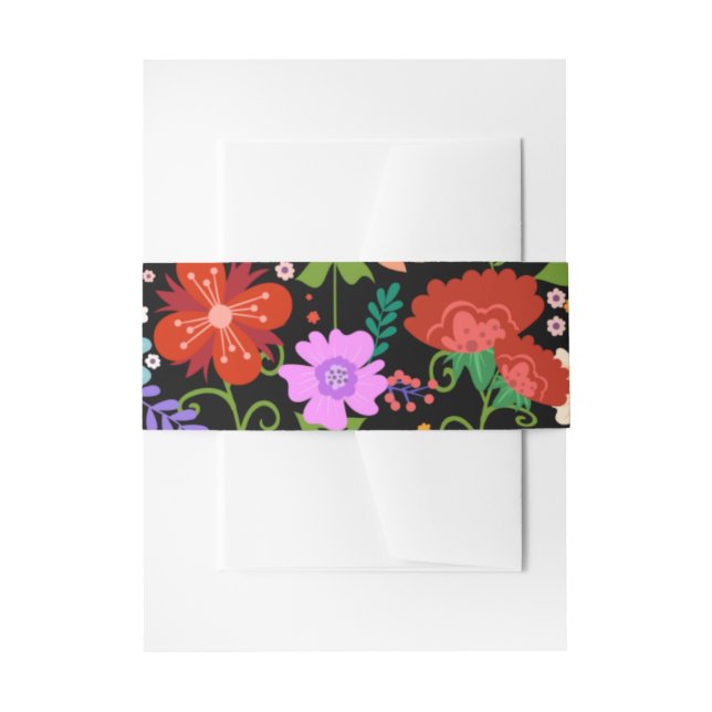 Bandeau De Faire-part Mariage d'art populaire mexicain (Devant example)