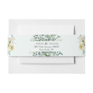 Bandeau De Faire-part Mariage de cadre végétal végétal Eucalyptus