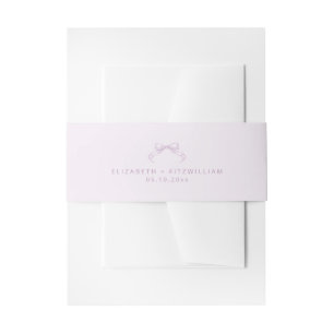 Bandeau De Faire-part Mariage de corsage romantique
