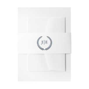Bandeau De Faire-part Mariage de couronne minimal moderne élégant