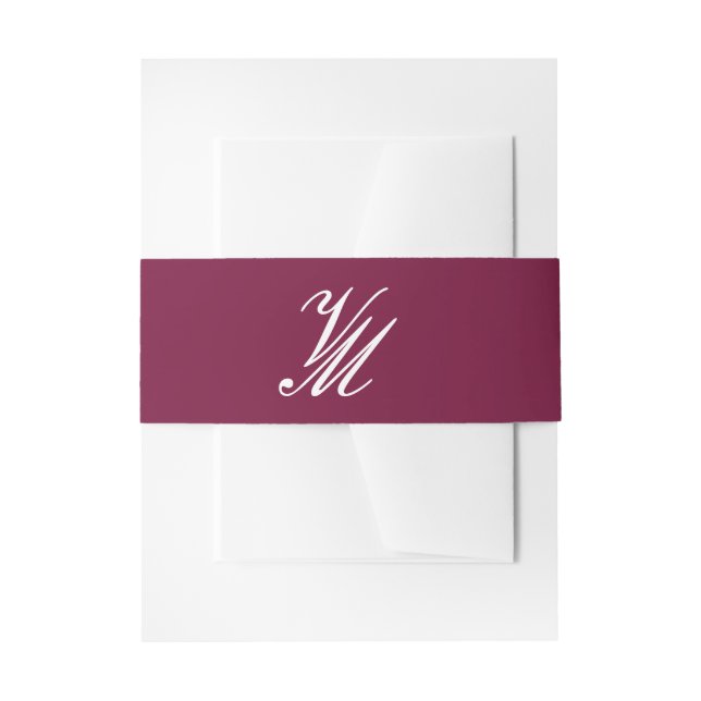 Bandeau De Faire-part Mariage de fleurs brillantes (Devant example)