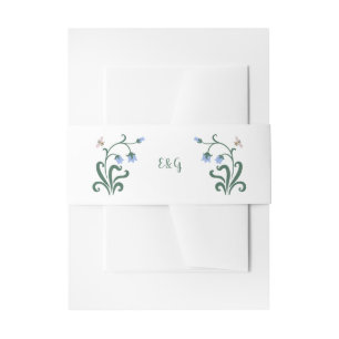 Bandeau De Faire-part Mariage de fleurs colorées Whimsical