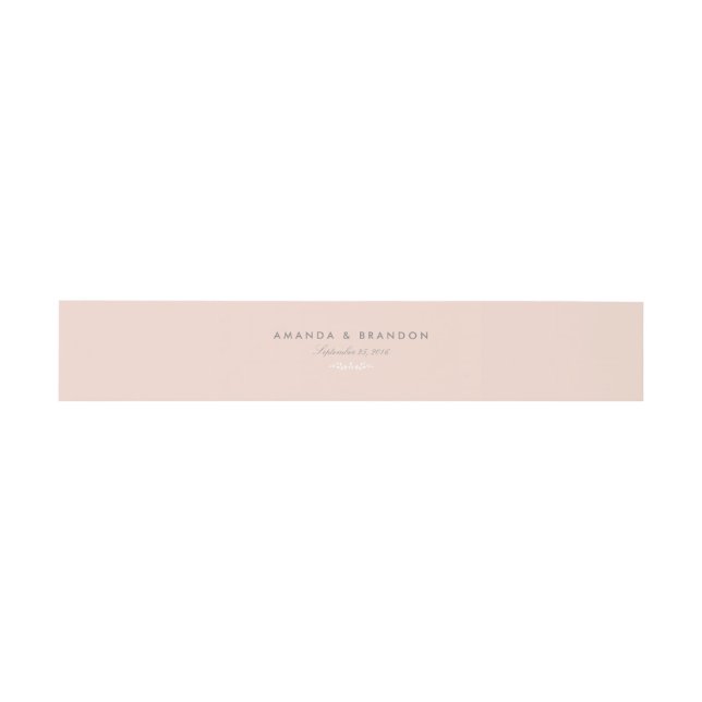 Bandeau De Faire-part Mariage de jardin secret (Plat)