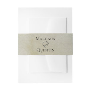 Bandeau De Faire-part Mariage de lavage à l'aquarelle neutre