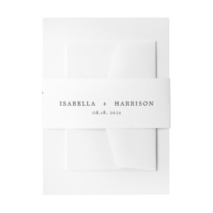 Bandeau De Faire-part Mariage De L'Invitation Bande Belly