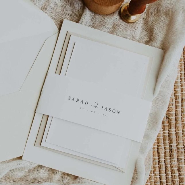 Bandeau De Faire-part Mariage De L'Invitation Bande Belly (Créateur téléchargé)