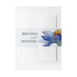 Bandeau De Faire-part Mariage de marguerite moderne violet