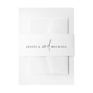 Bandeau De Faire-part Mariage de typographie minimal