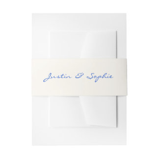 Bandeau De Faire-part Mariage élégant minimaliste écriture