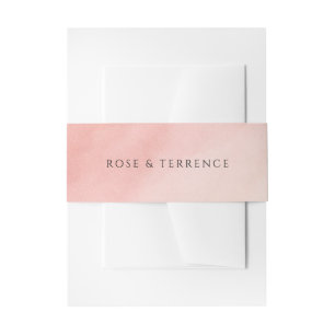 Bandeau De Faire-part Mariage Élégant Moderne au Style Corallien et Côti