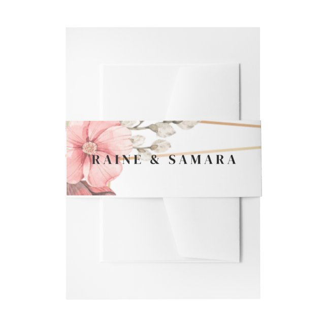 Bandeau De Faire-part Mariage Gold Elegant (Devant example)