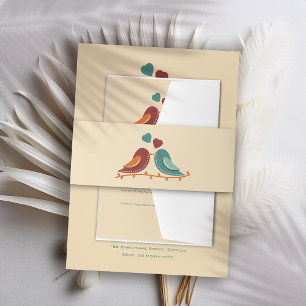 Bandeau De Faire-part Mariage Inséparable
