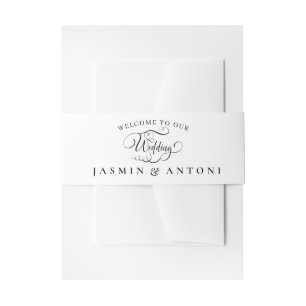 Bandeau De Faire-part Mariage minimaliste et chic