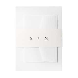 Bandeau De Faire-part Mariage Minimaliste Typographie Moderne