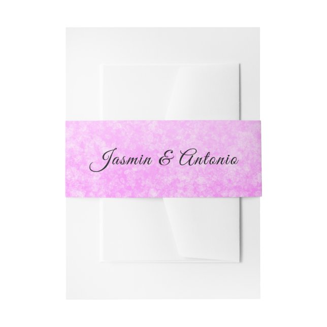Bandeau De Faire-part Mariage monogramme (Devant example)