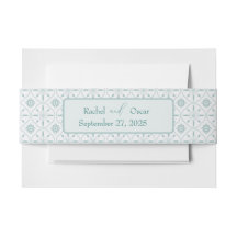 Mariage motif bleu pastel